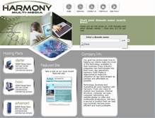 Tablet Screenshot of harmonymultimedia.net